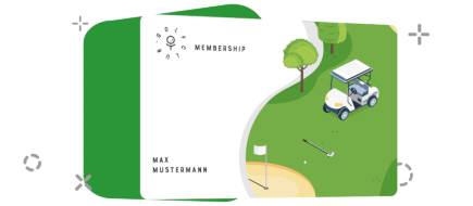 Golfcards, Golf-Club-Karten