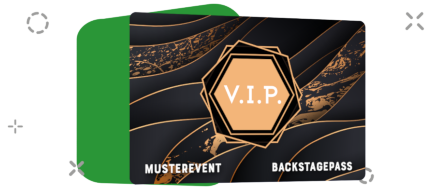 Zutrittskarten, Zugangskarten, VIP-, Backstagepässe